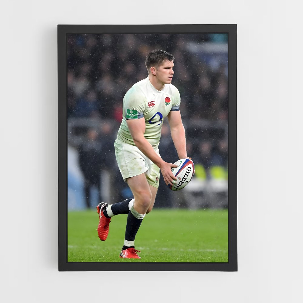 Poster England national renommée – affiche Rugby (vue 2)
